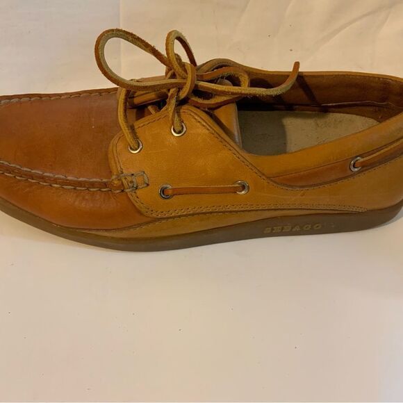 Sebago Tan Leather Mules - Picture 3 of 15